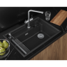 Кухонная мойка GRANULA KS-7308R ЧЕРНЫЙ RINZER 7308R CHEPHYII
