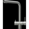 Смеситель для кухни GRANULA KITCHEN SPACE KS-7011 матовая сталь 7011 CTAL MATOBAYA